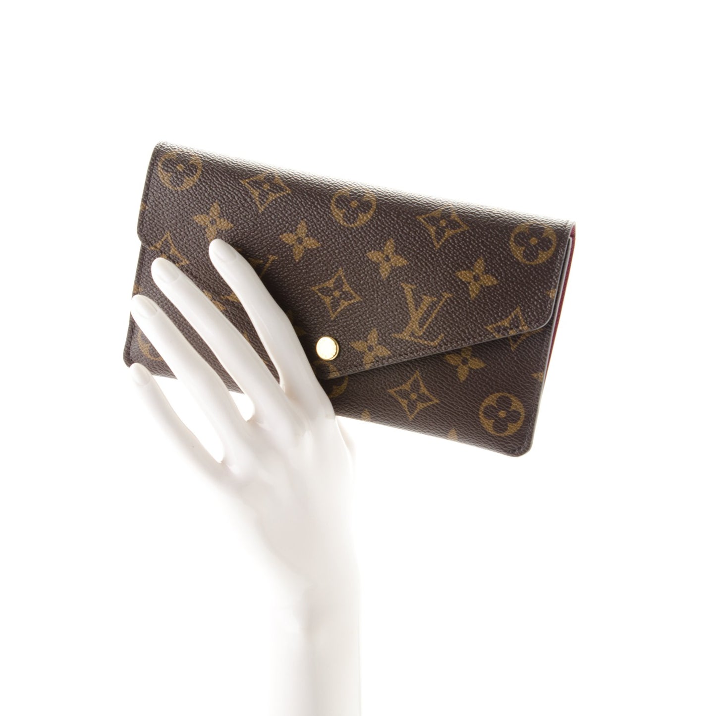 Monogram Jeanne Wallet Fuchsia