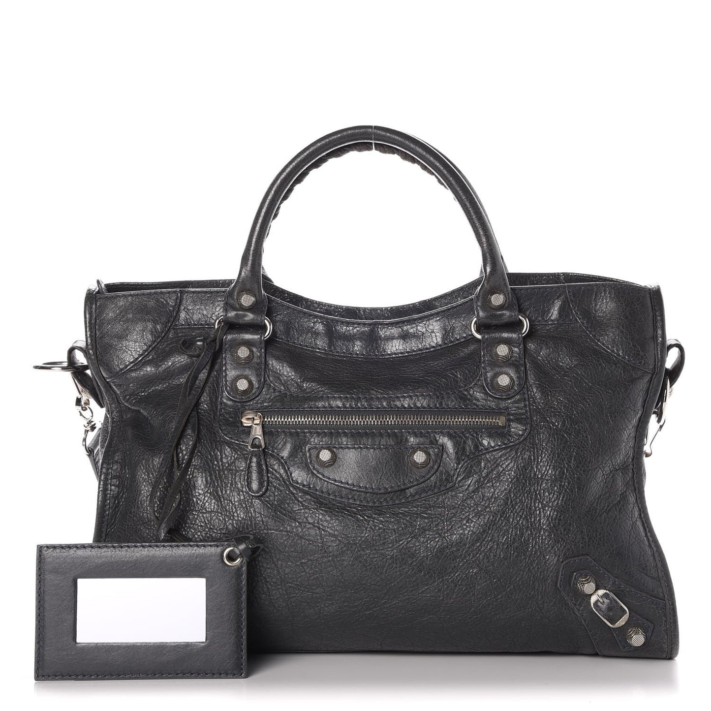 Agneau Giant 12 Silver Hardware City Anthracite