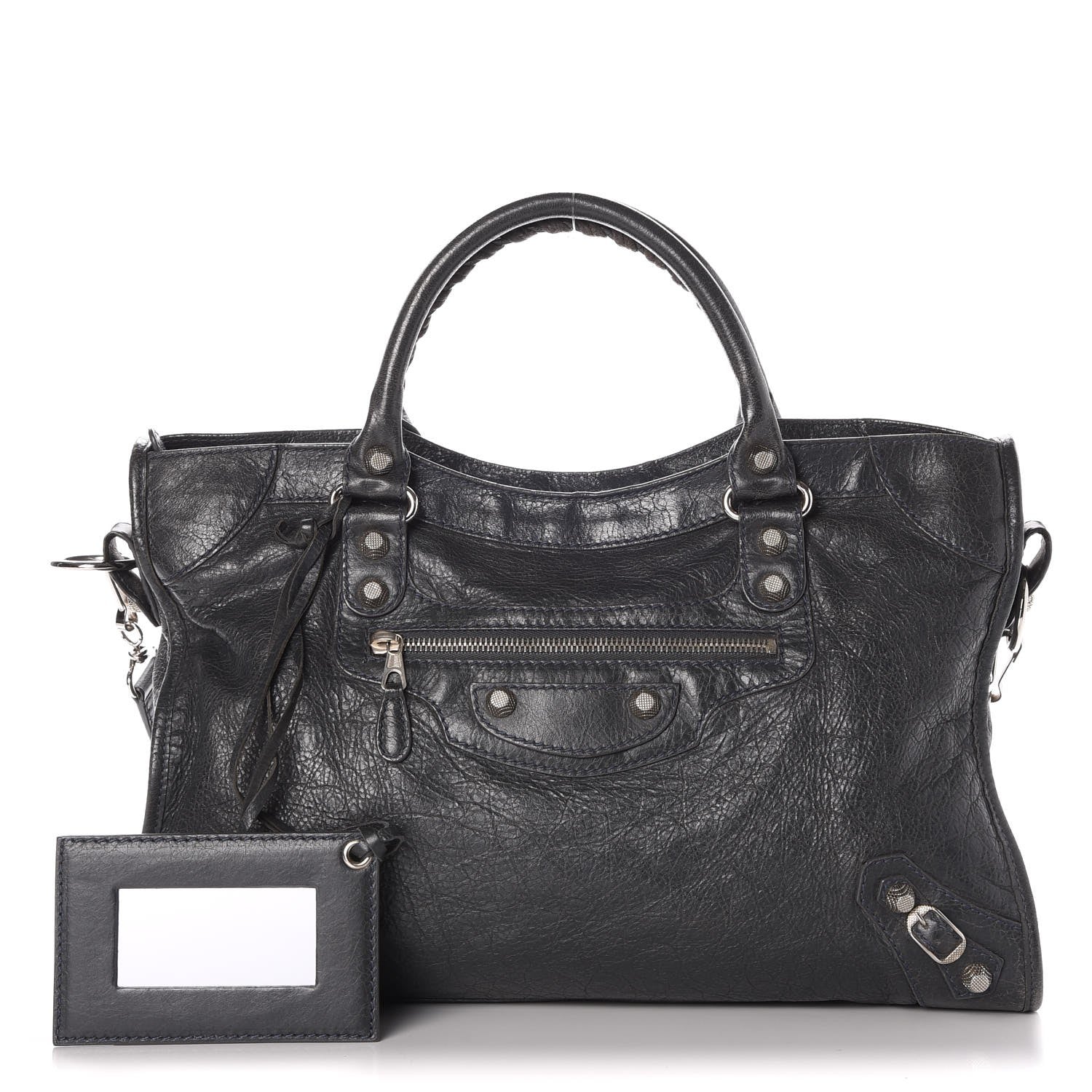 Balenciaga Agneau Giant 12 Silver Hardware City Anthracite 1 of 9