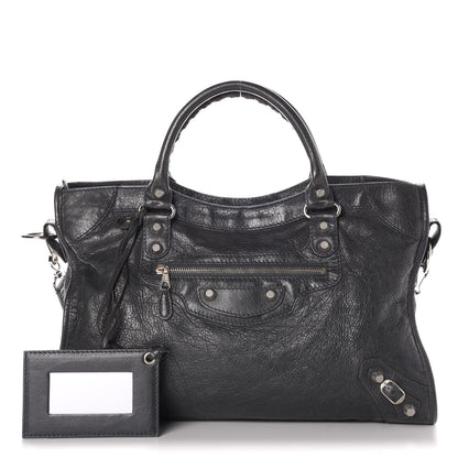 Balenciaga Agneau Giant 12 Silver Hardware City Anthracite 1 of 9