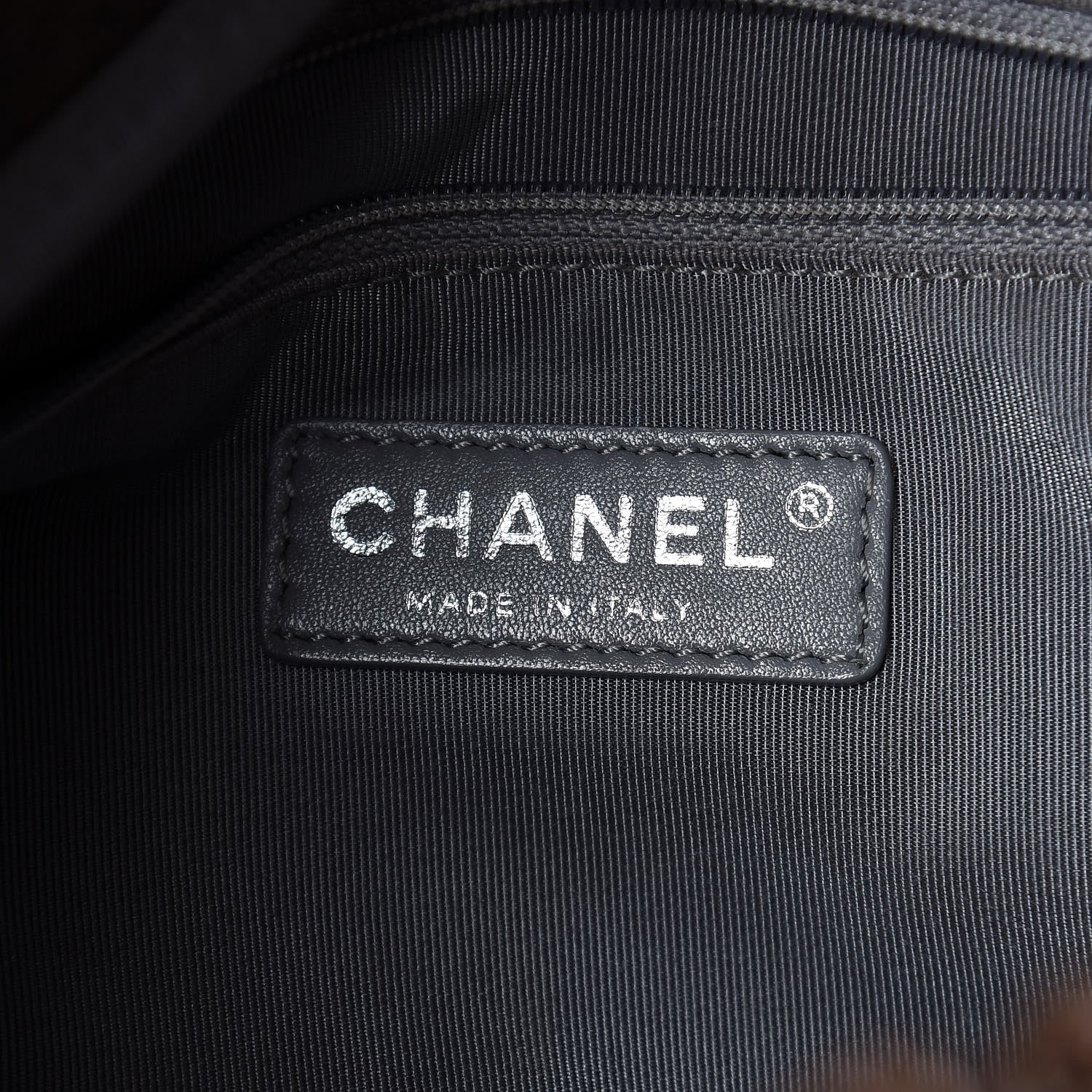 Chanel Grained Calfskin Quilted Maxi Elastic Flap Brown 6 of 10