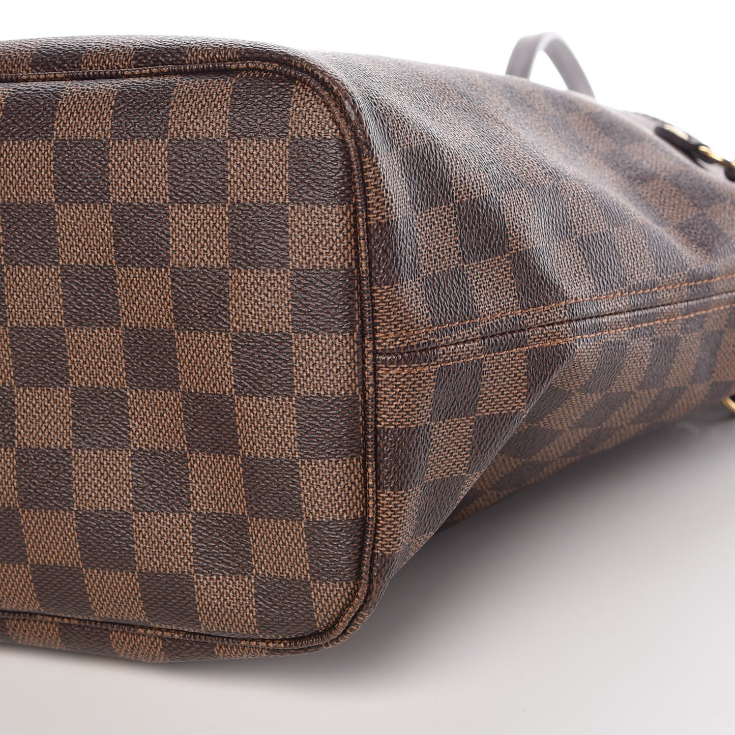 Damier Ebene Neo Neverfull MM Rose Ballerine
