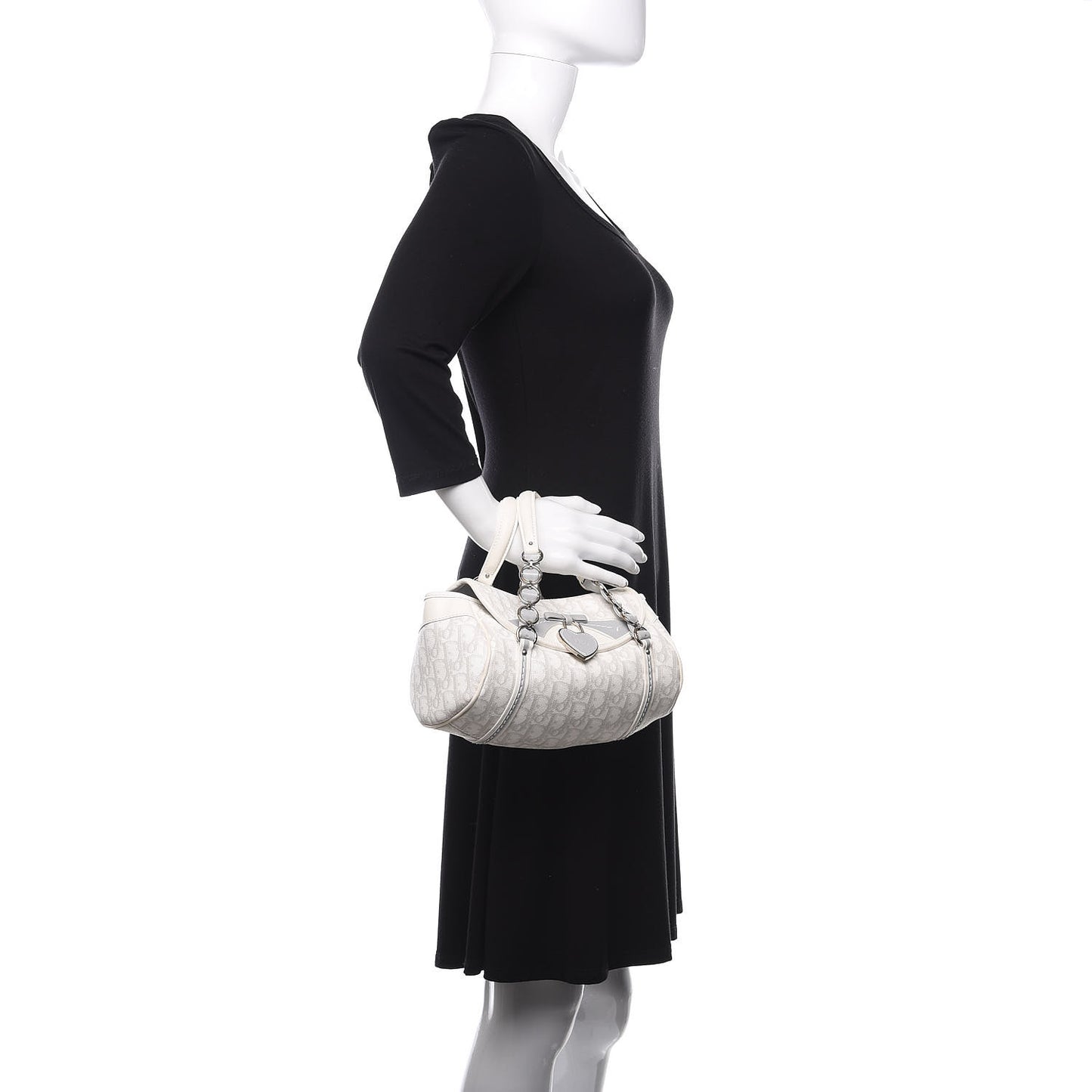 Monogram Romantique Trotter Bag Grey