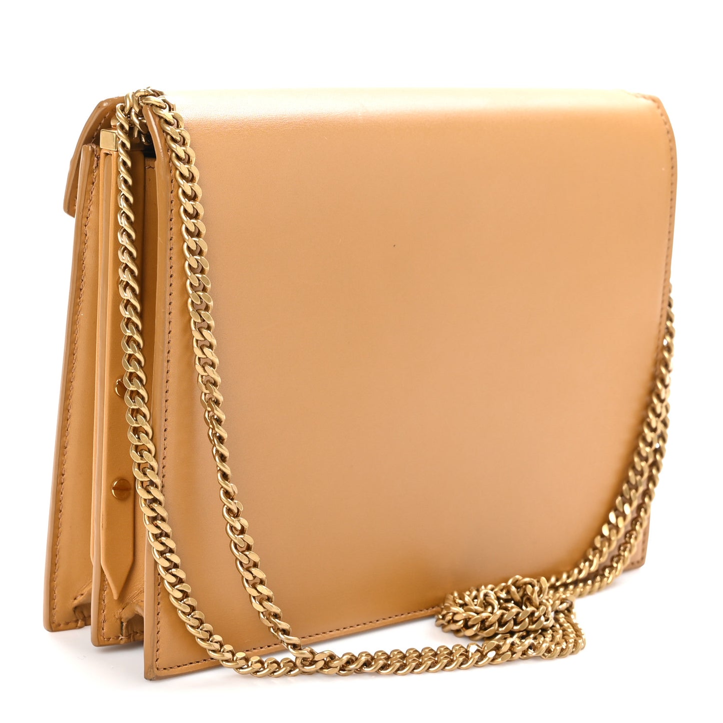Smooth Calfskin Monogram Cassandra Clasp Bag Dark Sun