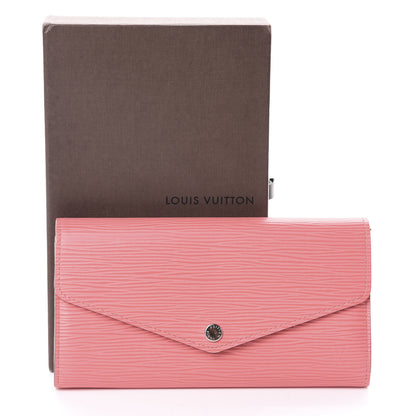 Louis Vuitton Epi Sarah Wallet NM Corail 7 of 7