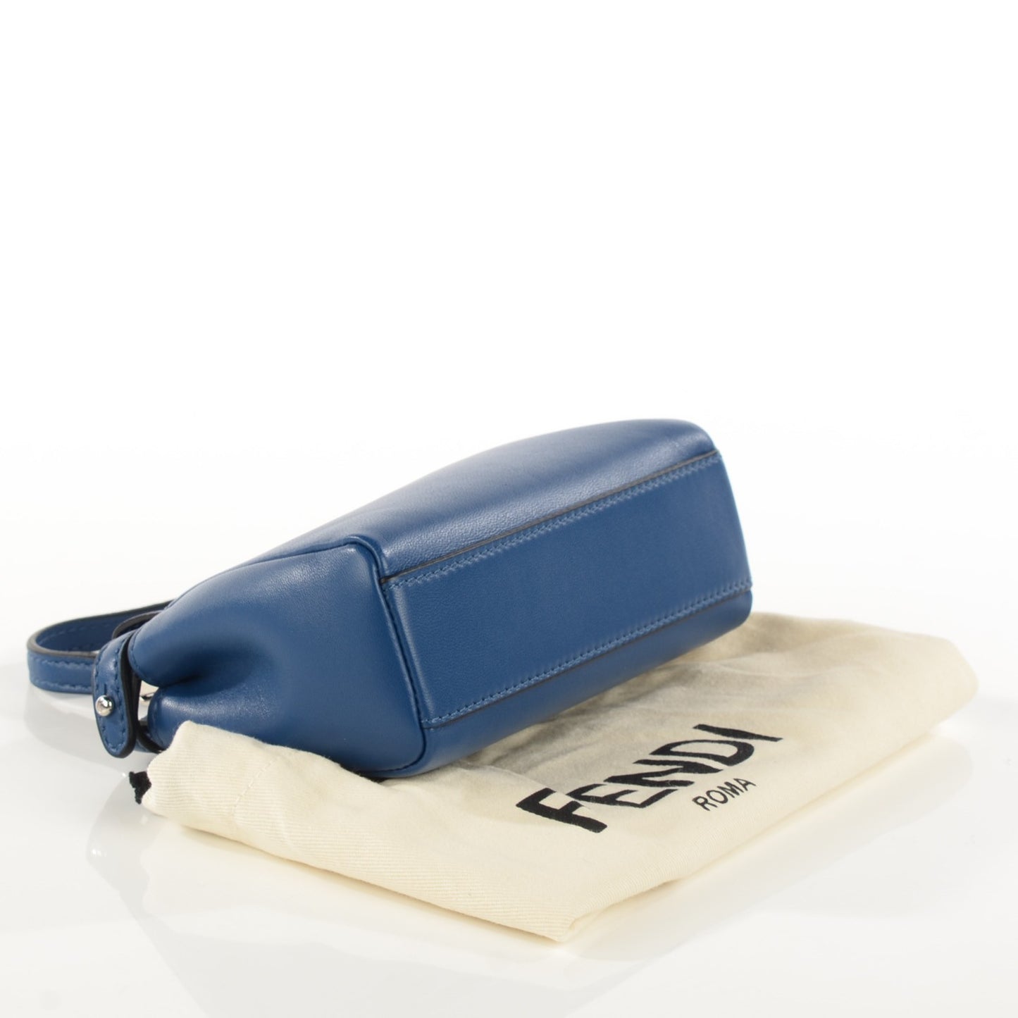 Shiny Nappa Micro Peekaboo Iconic Satchel Iris