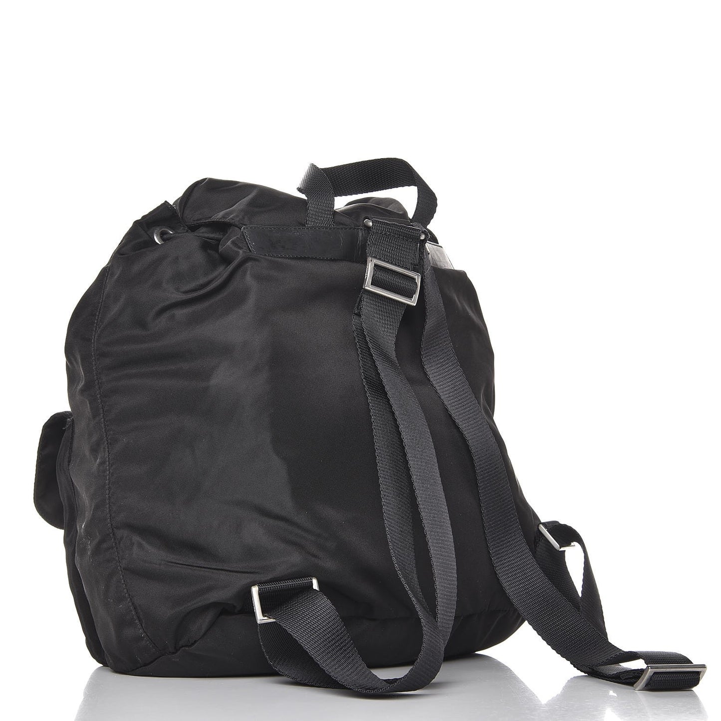 Nylon Vela Medium Backpack Black