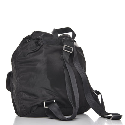 Prada Nylon Vela Medium Backpack Black 3 of 7