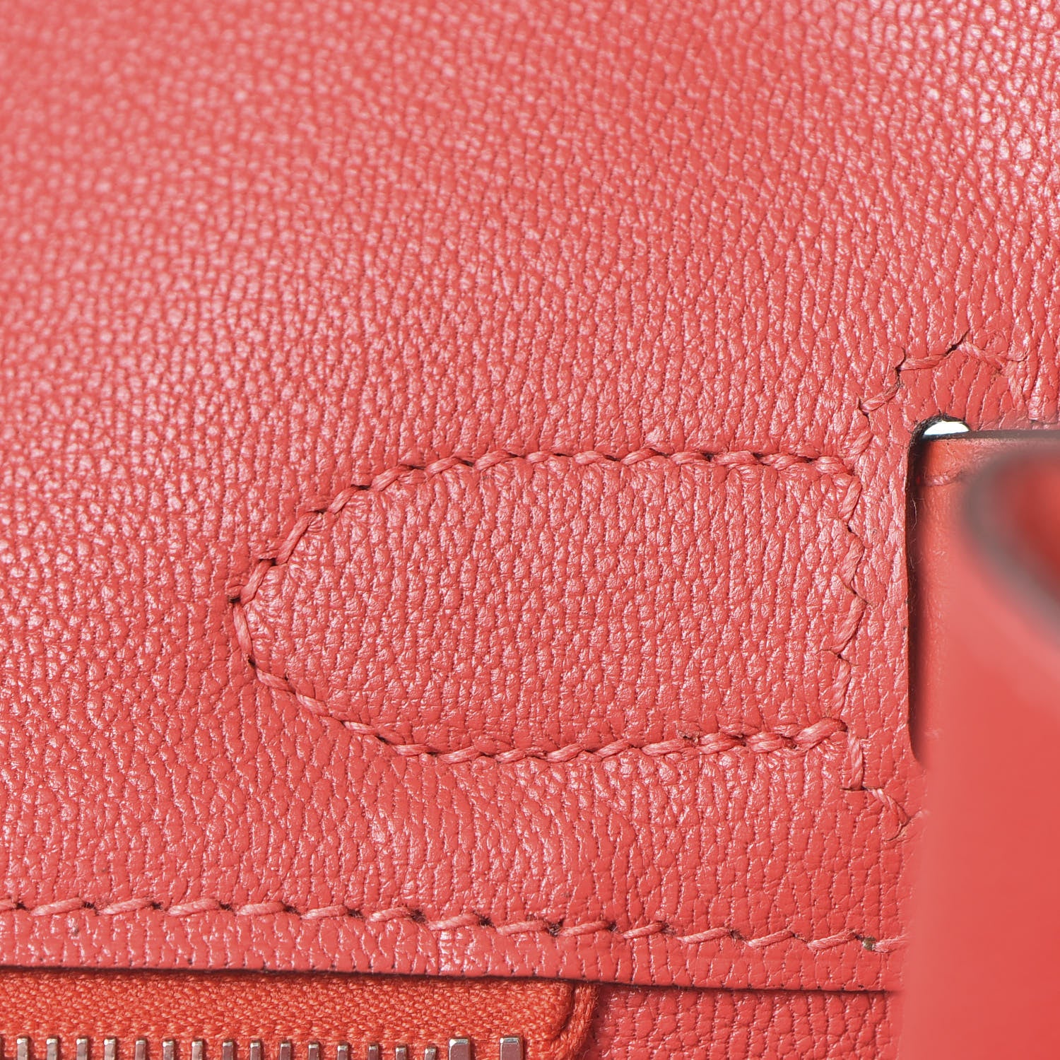 Hermes Taurillon Clemence Birkin 30 Rouge Pivoine 21 of 33