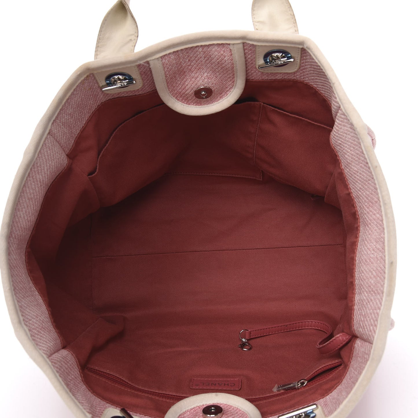 Canvas Medium Deauville Tote Pink