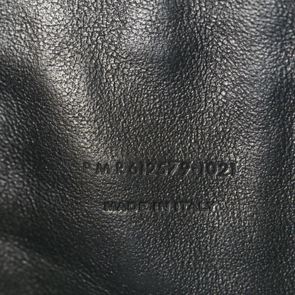 Saint Laurent Grain De Poudre Matelasse Monogram Mini Lou Camera Bag Black 7 of 11