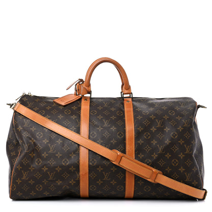 Louis Vuitton Monogram Keepall Bandouliere 55 1 of 31