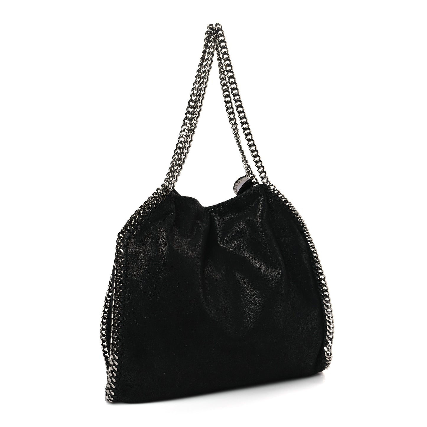 Shaggy Deer Small Falabella Tote Black