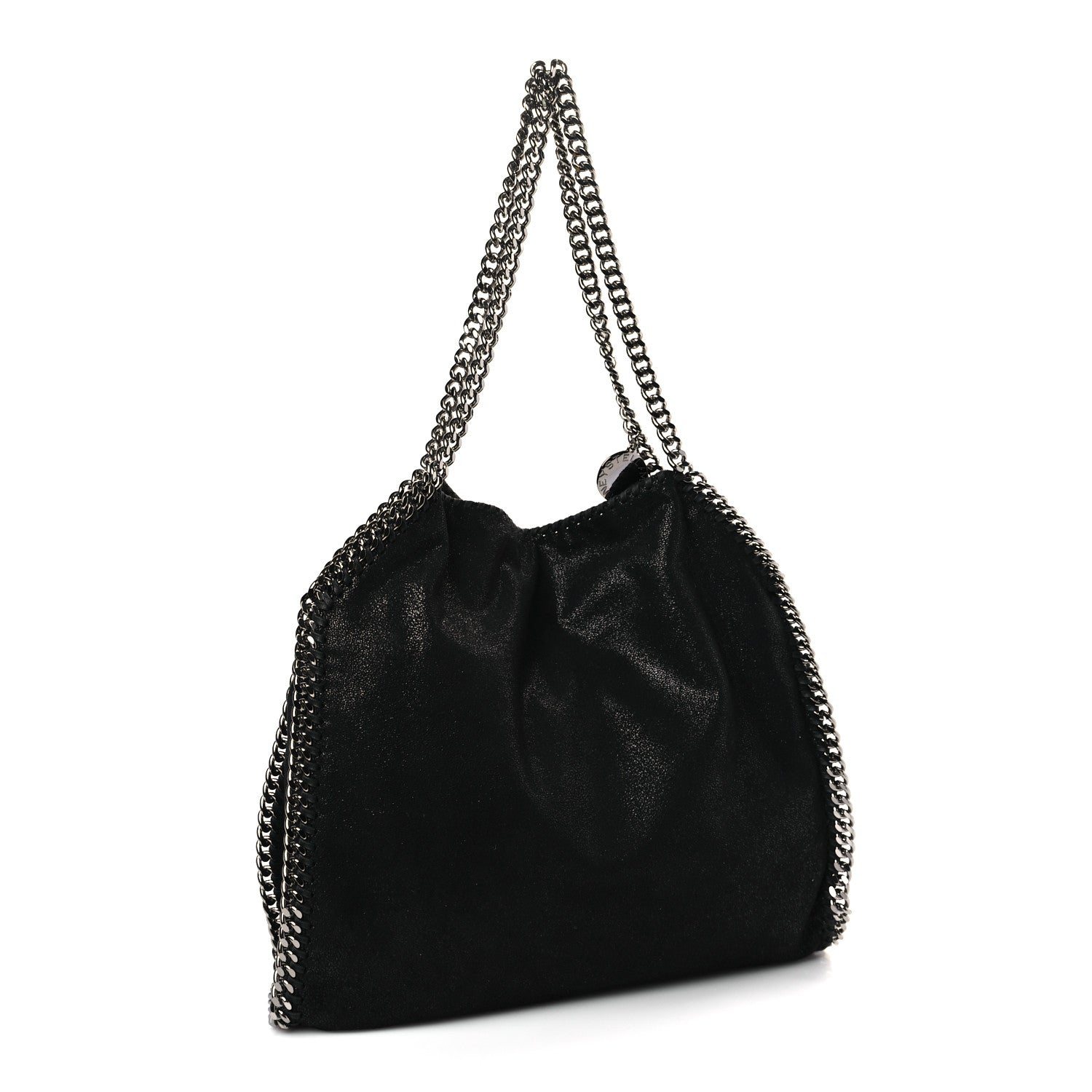 Stella McCartney Shaggy Deer Small Falabella Tote Black 3 of 9