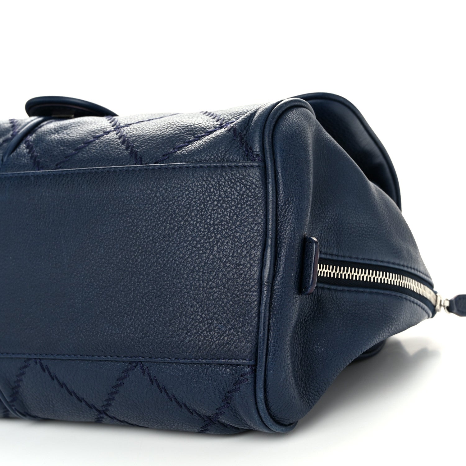 Chanel Calfskin Large Darjeeling Flap Blue 10 of 11