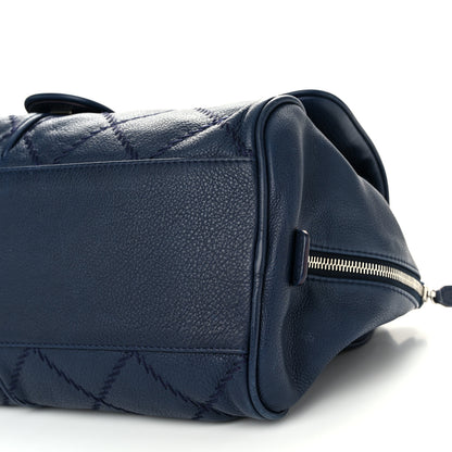 Chanel Calfskin Large Darjeeling Flap Blue 10 of 11