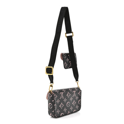Louis Vuitton Monogram Fall For You Felicie Strap & Go Black 2 of 15