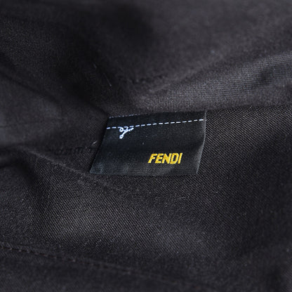 Fendi Pequin Vitello Zip Tote Tobacco Foresta 9 of 9