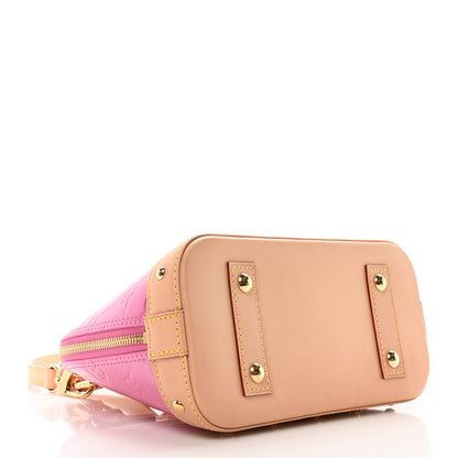 Louis Vuitton Vernis Alma BB Neon Pink 4 of 9
