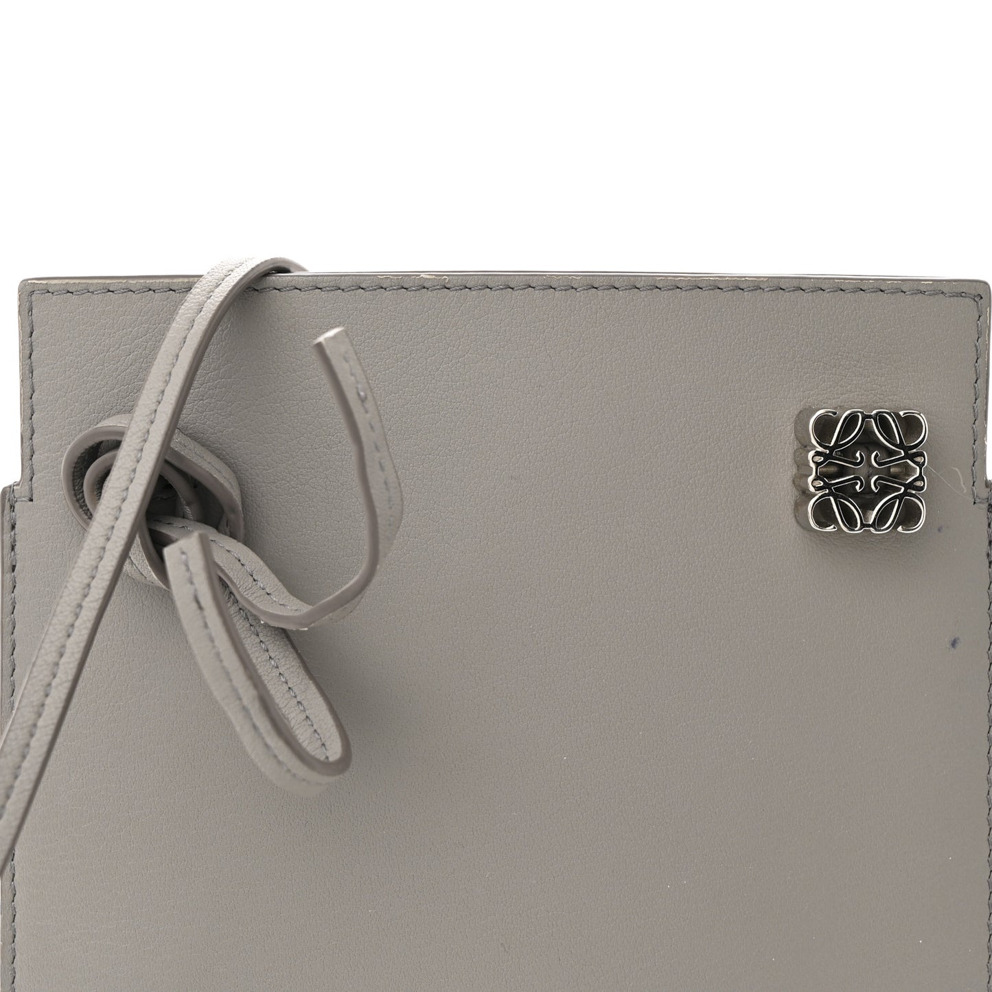Classic Calfskin Dice Pocket Grey