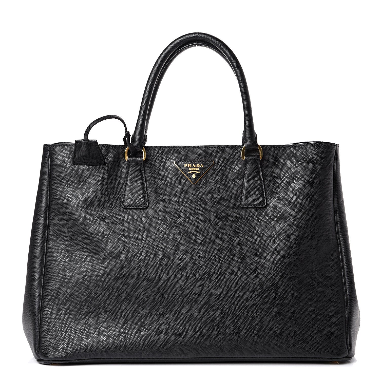 Prada Saffiano Lux Large Tote Black 1 of 15