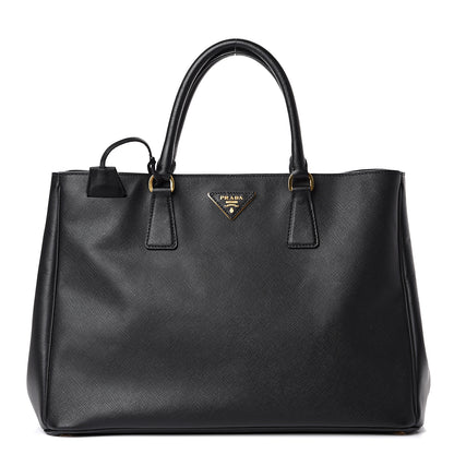Prada Saffiano Lux Large Tote Black 1 of 15