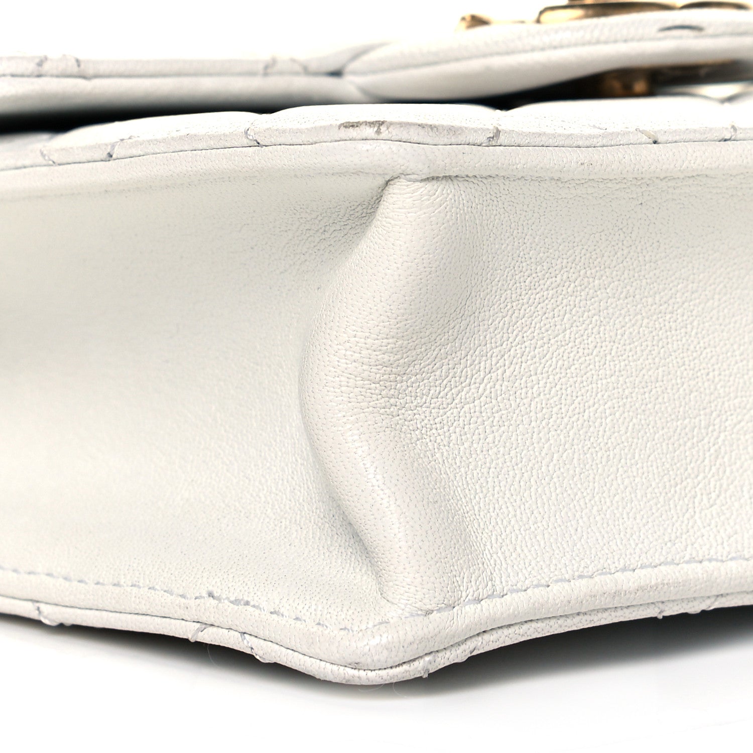 Chanel Lambskin Quilted Chic Pearls Flap White 9 of 12