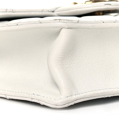 Chanel Lambskin Quilted Chic Pearls Flap White 9 of 12
