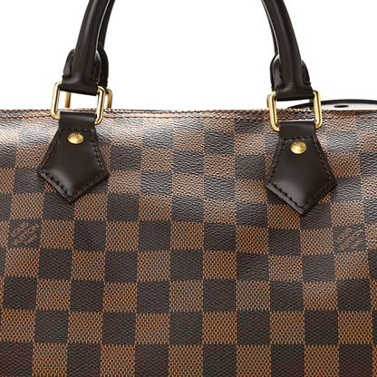 Louis Vuitton Damier Ebene Speedy 30 8 of 11