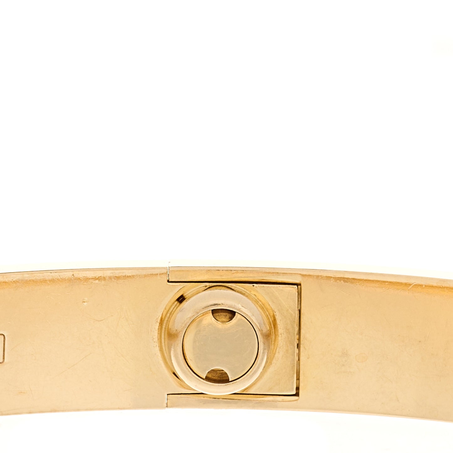 18K Yellow Gold LOVE Bracelet 17