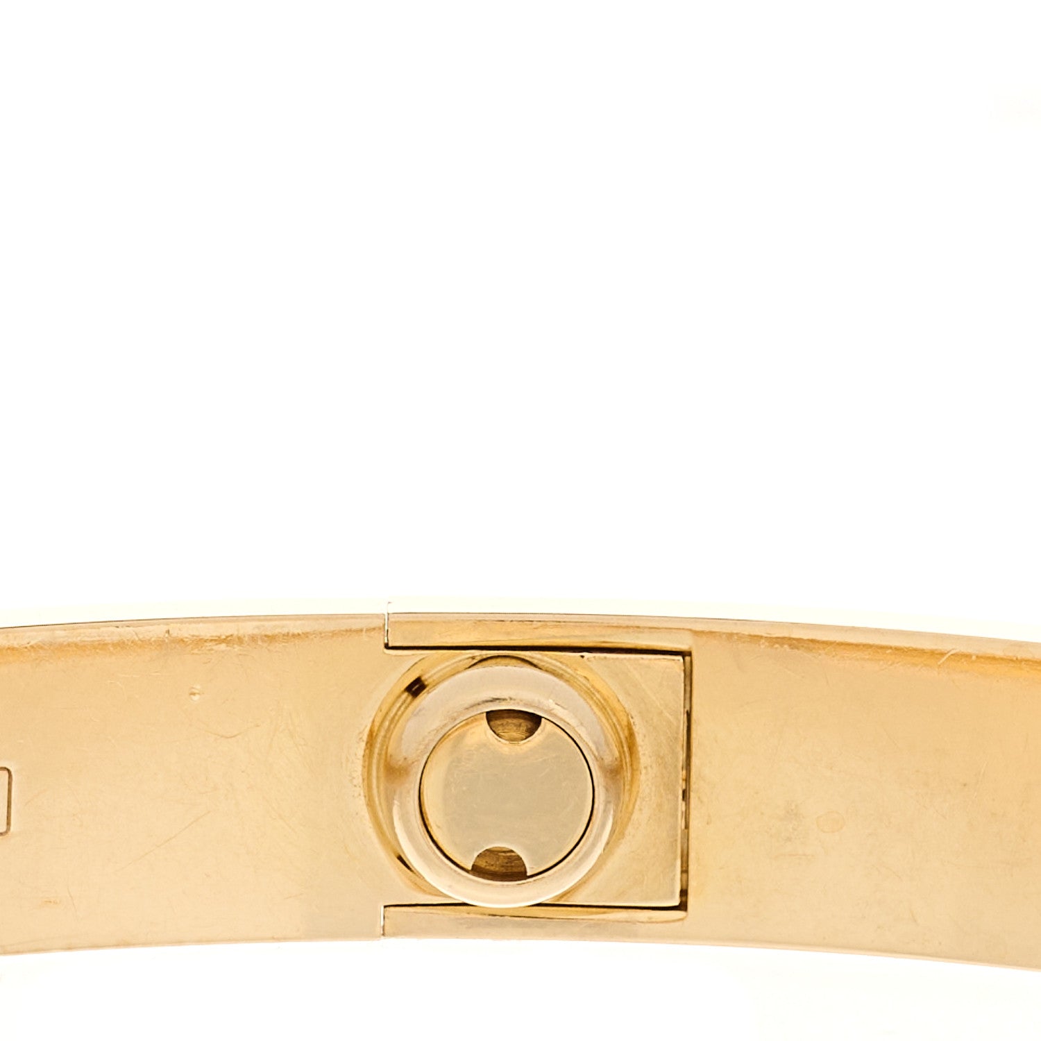 Cartier 18K Yellow Gold LOVE Bracelet 17 8 of 9