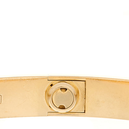 Cartier 18K Yellow Gold LOVE Bracelet 17 8 of 9