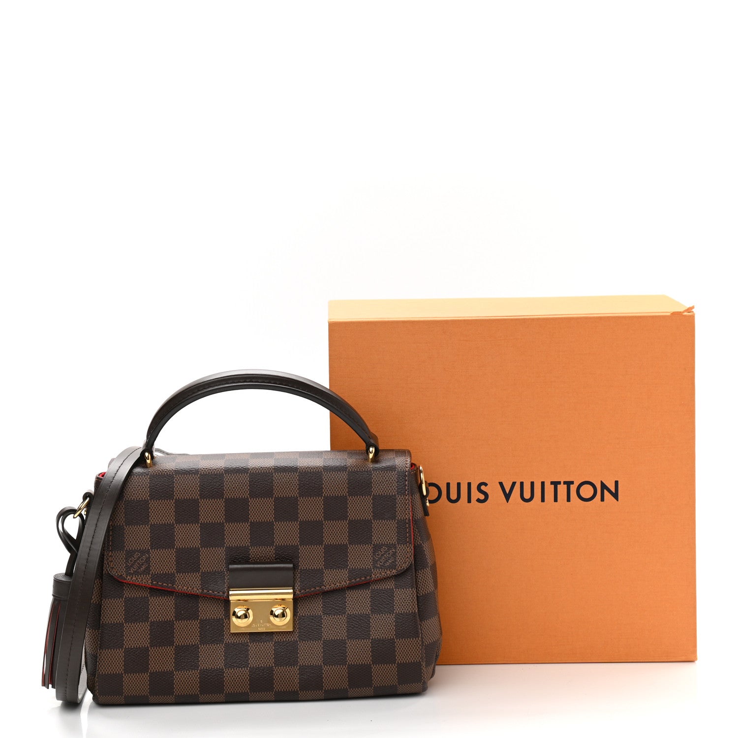 Louis Vuitton Damier Ebene Croisette 12 of 15