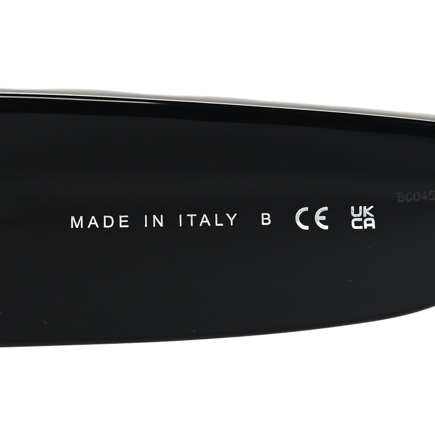 Acetate Quilted CC Sunglasses 5486-A Black
