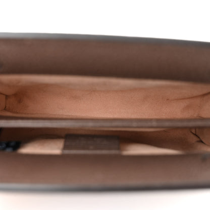 Gucci GG Supreme Monogram Textured Dollar Calfskin Web Mini Ophidia Chain Shoulder Bag Beige Ebony New Acero 5 of 12