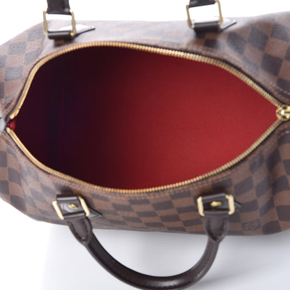 Louis Vuitton Damier Ebene Speedy 30 7 of 11