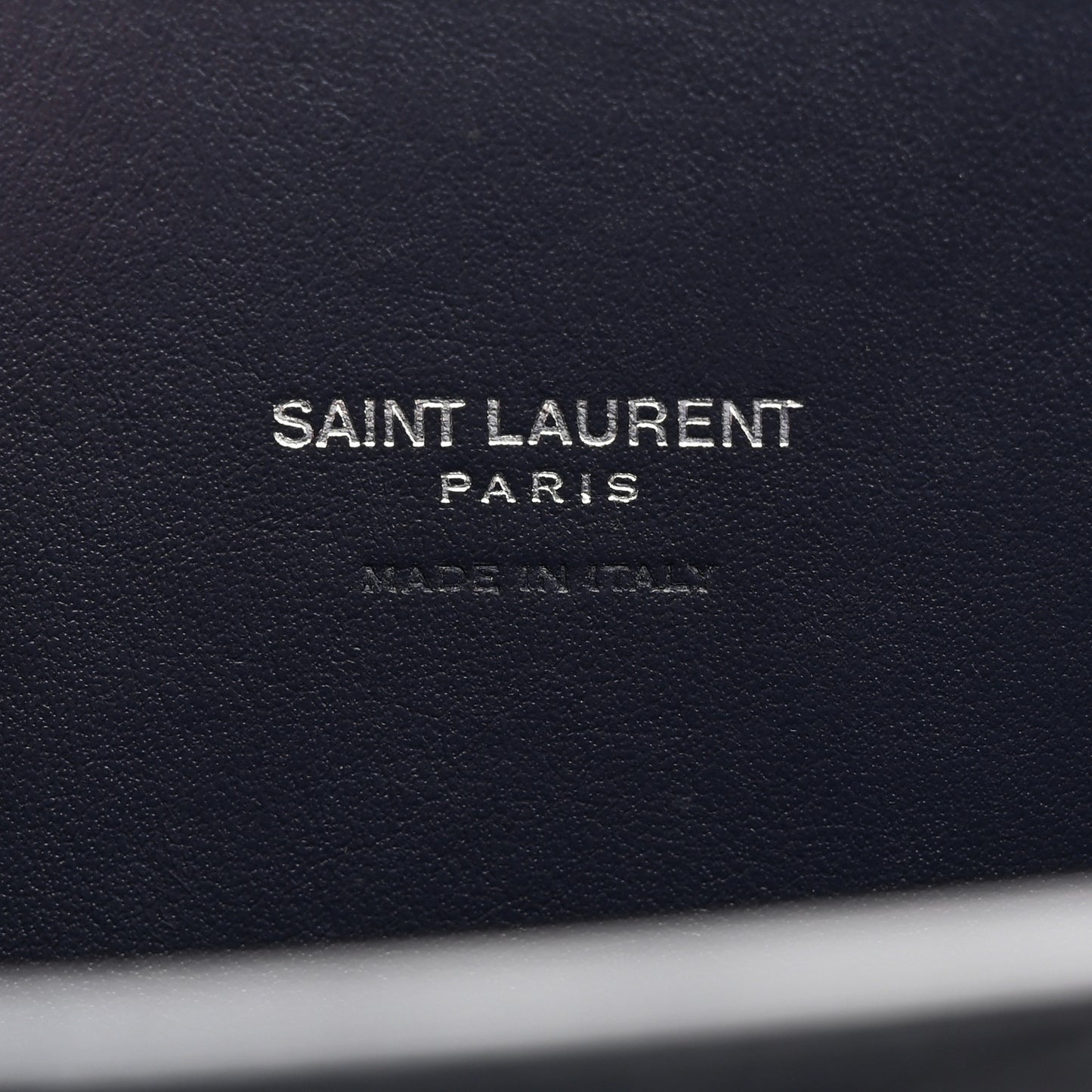 Calfskin Crocodile Embossed Nano Sac De Jour Navy