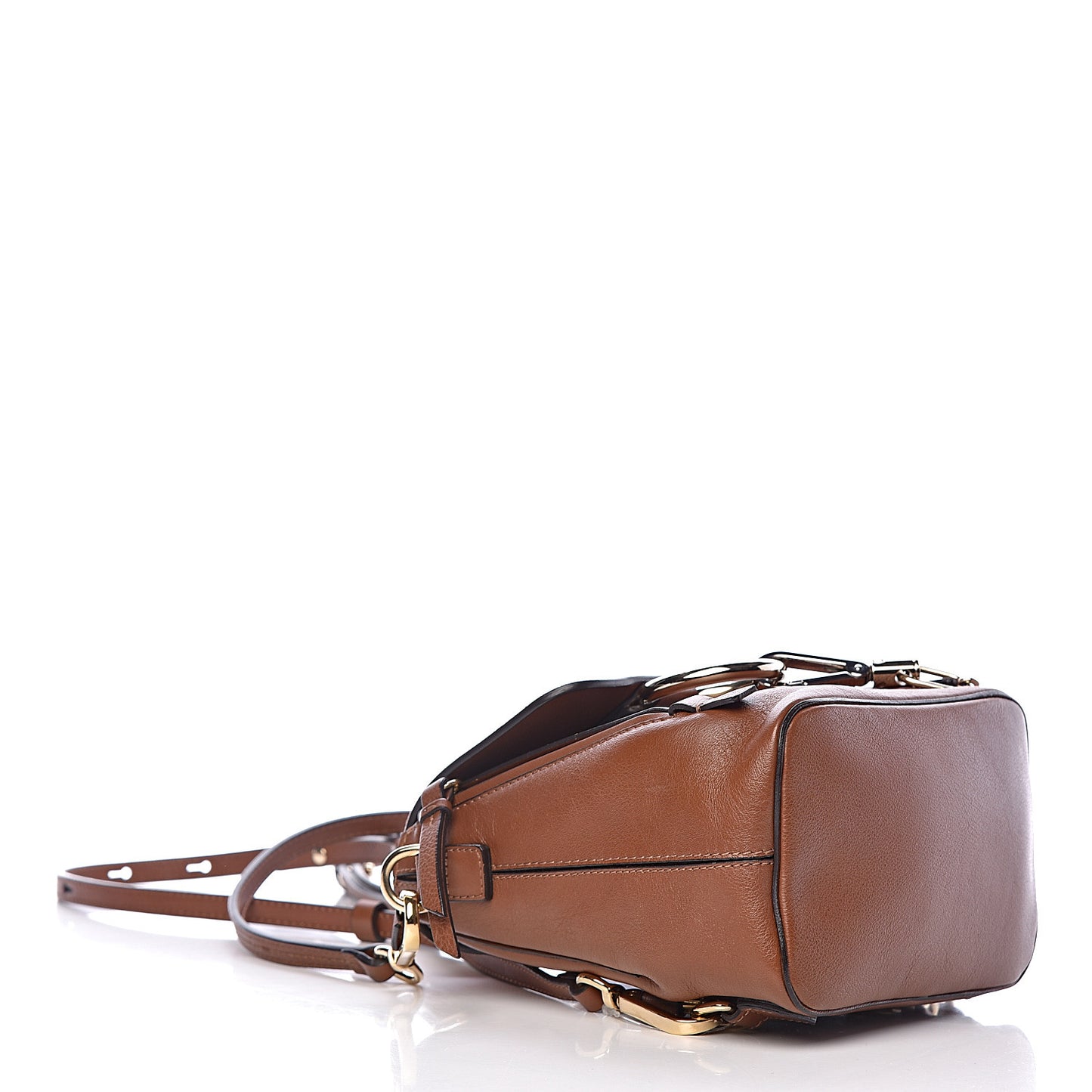 Suede Calfskin Mini Faye Backpack Tan