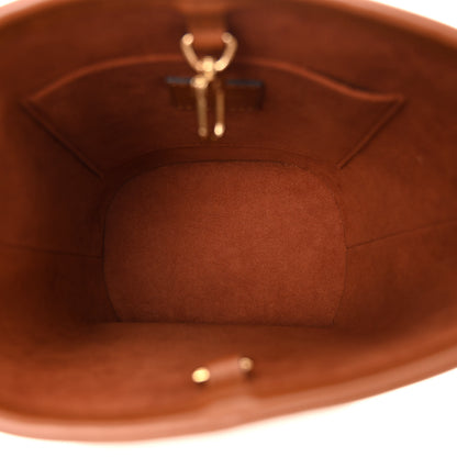 Louis Vuitton Kitted Raffia Petit Bucket Caramel 5 of 10