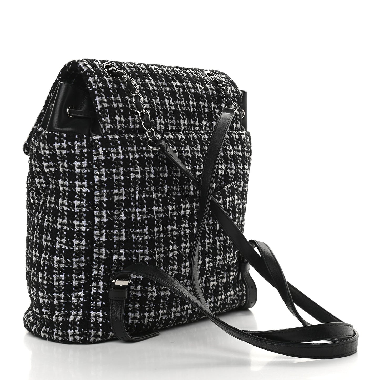 Tweed Large Urban Spirit Backpack Black White