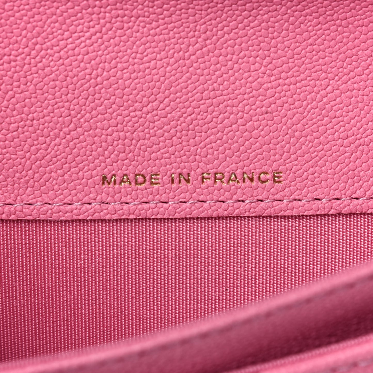 Caviar Quilted Boy Flap Card Holder Wallet Light Pink
