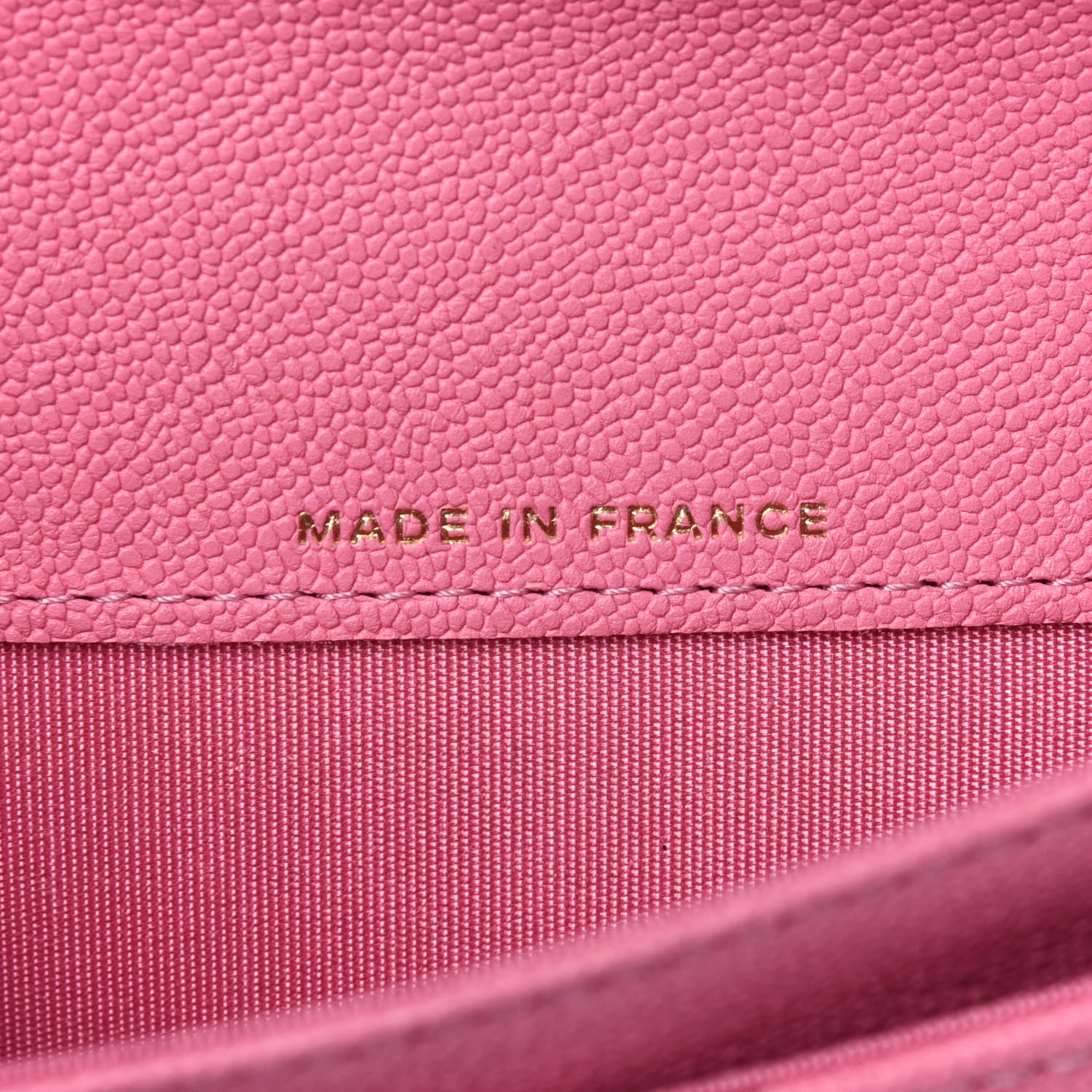 Chanel Caviar Quilted Boy Flap Card Holder Wallet Light Pink 7 of 12