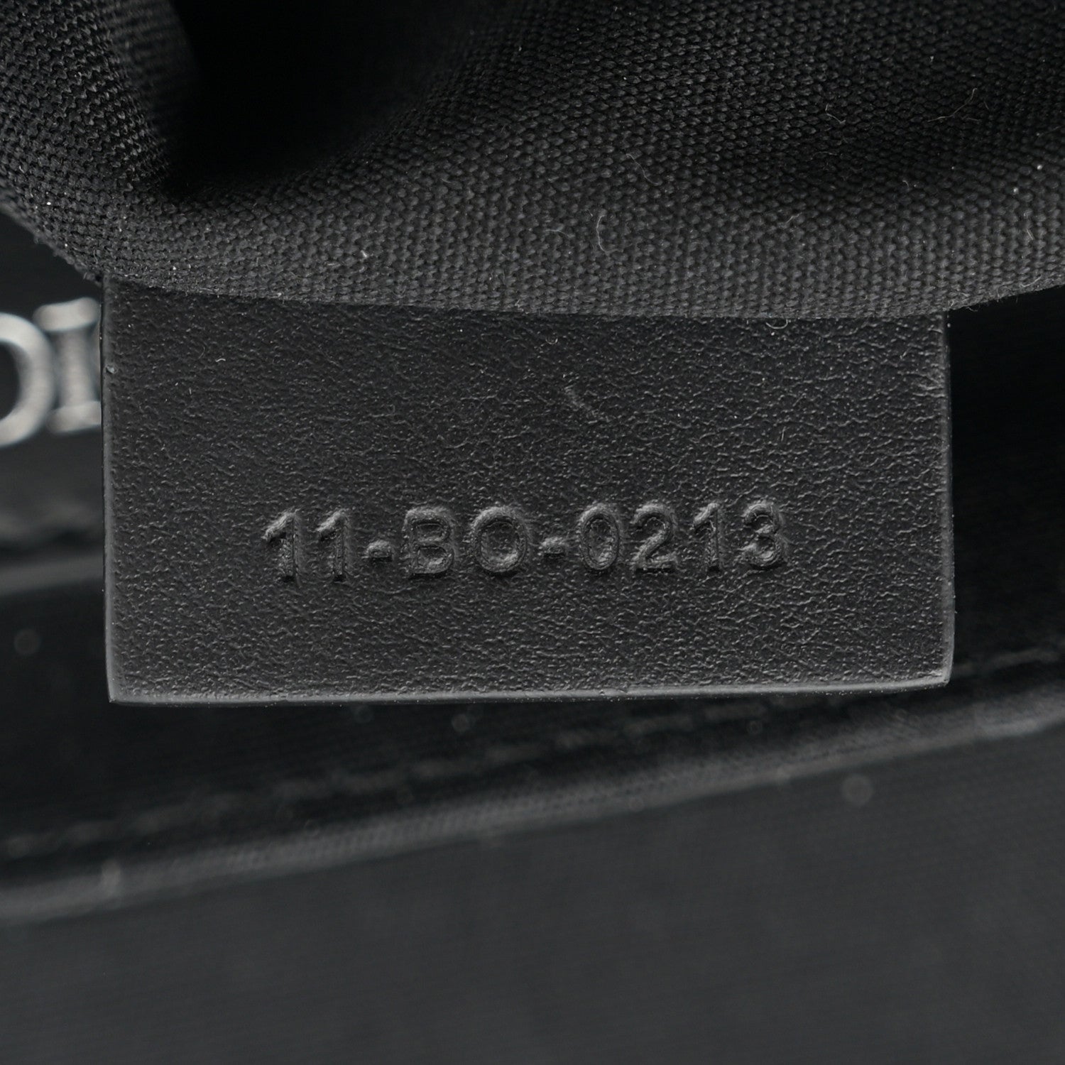 Christian Dior Coated Canvas CD Diamond Mini Hit The Road Bag Black 7 of 10