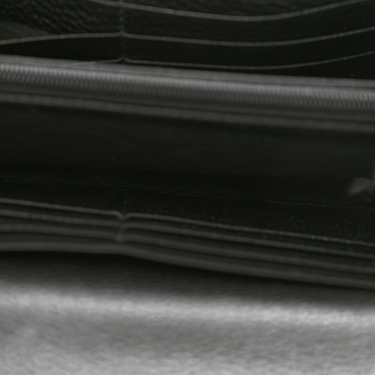 Calfskin Animalier Continental Wallet Black