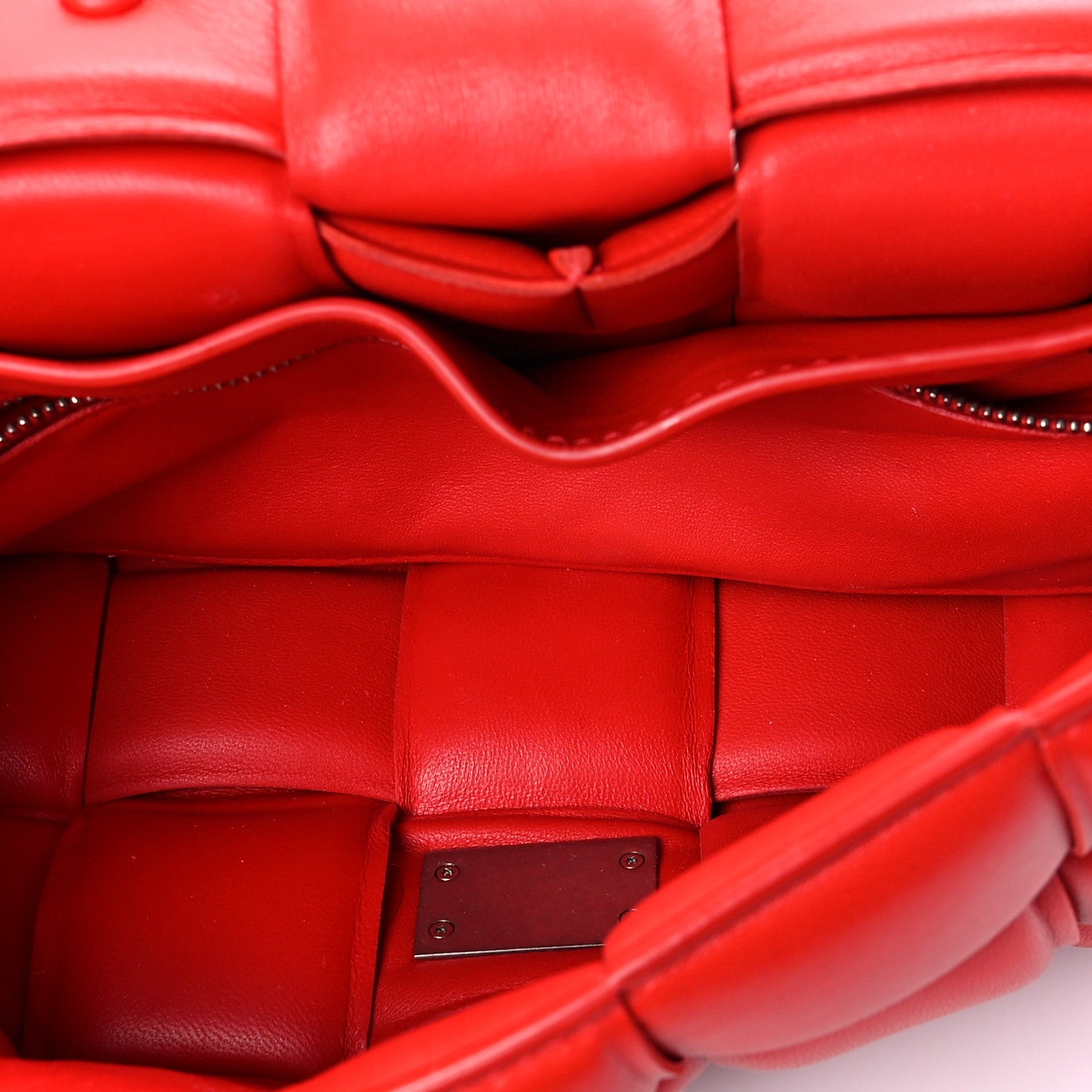Bottega Veneta Lambskin Maxi Intreccio Padded Chain Cassette Crossbody Bag Nail Polish 5 of 7