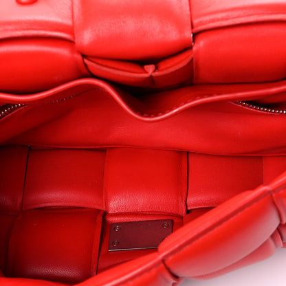 Bottega Veneta Lambskin Maxi Intreccio Padded Chain Cassette Crossbody Bag Nail Polish 5 of 7