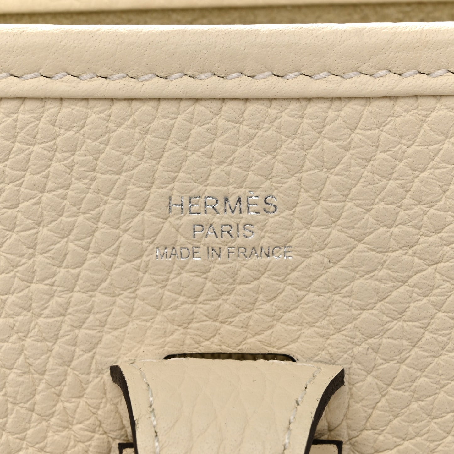 Taurillon Clemence Evelyne 23 Poche III Cream