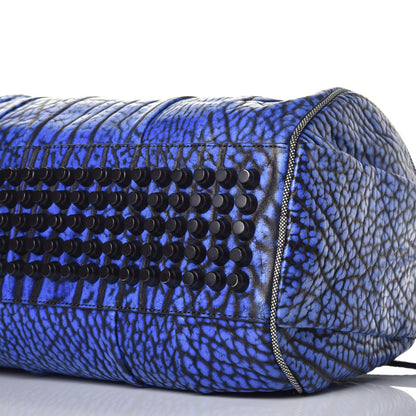 Alexander Wang Pebbled Lambskin Rocco Sling Contrast Tip Nile Blue 8 of 9