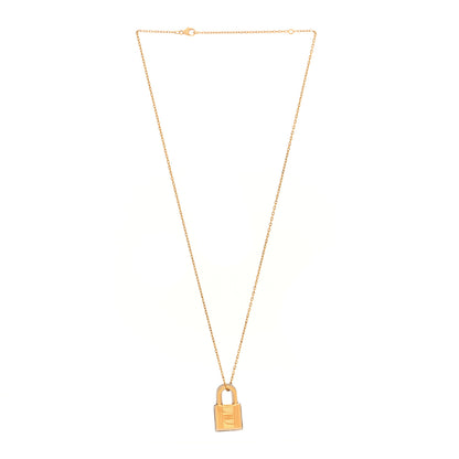 Hermes Swift Small O'Kelly Pendant Necklace White 3 of 6