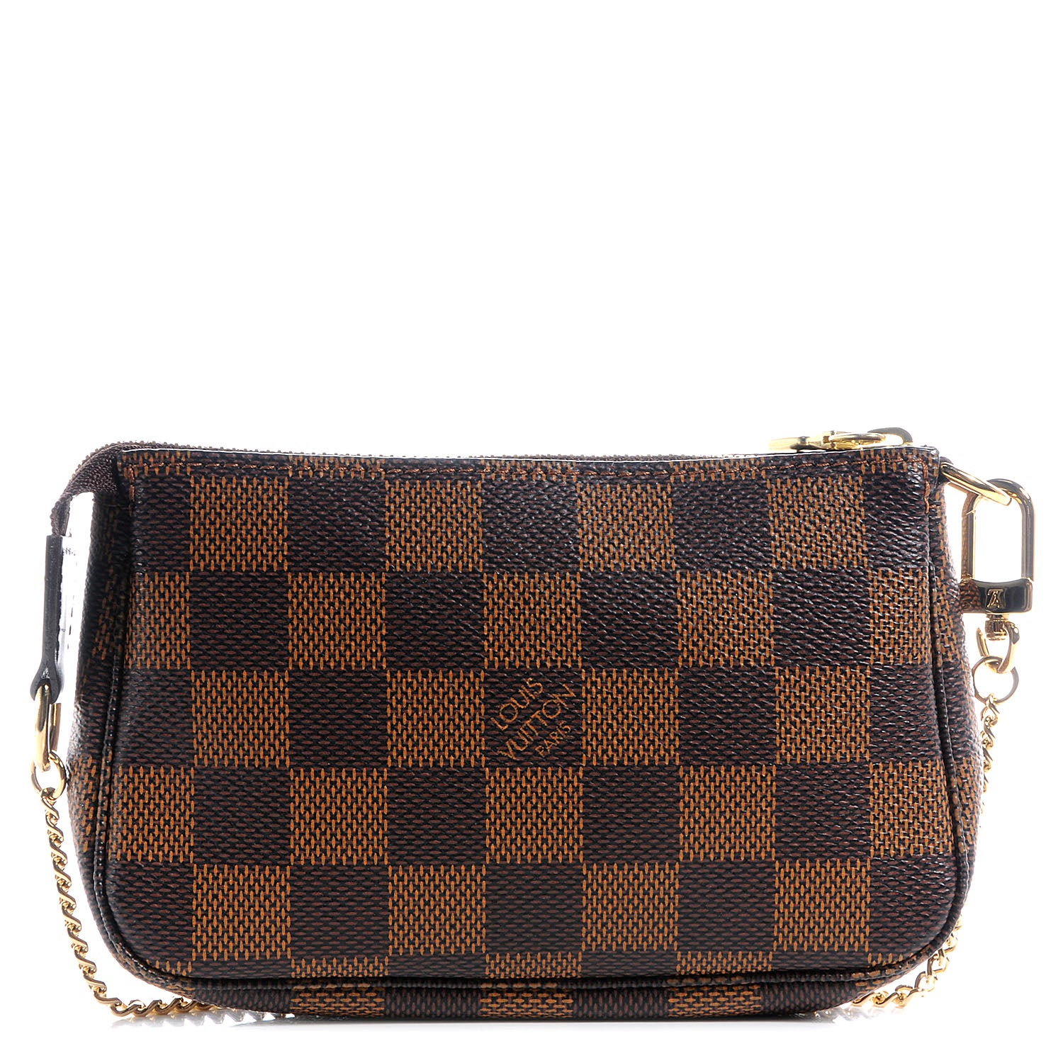 Louis Vuitton Damier Ebene Mini Pochette Accessories 1 of 8